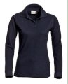 Dames polo lange mouw Santino Matt Real Navy