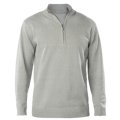 Heren Pullover met ritskraag Kariban K970 GREY MELANGE