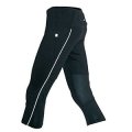 Hardloop broek JN303 Men's Running 3-4 Tights zwart