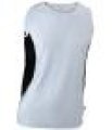 Loop shirt JN389 Men's Running Tank wit-zwart