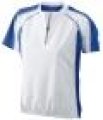 Wielershirt JN420 Men's Bike-T wit-royal