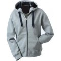 Dames Hoodie voering fleece James & Nicholson JN354