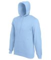 Heren Hoodie Classic Fruit of the Loom sky blue