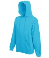 Heren Hoodie Classic Fruit of the Loom azure