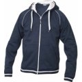 Heren Hoodie met rits Clique Gerry 021051 navy