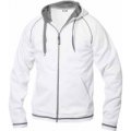 Heren Hoodie met rits Clique Gerry 021051 white