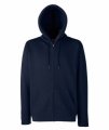 Hooded sweater Zip Sweatshirt Fruit of the Loom 62-034-0 deep navy