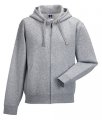 Hooded sweaters Russell Full zip 266M light oxford