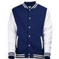 Sweatjacket Baseball AWDis JH043 oxford navy-white