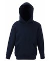 Kinder Hooded sweaters Fruit of the Loom 62-034-0 deep navy