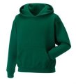 Kinder Hoodies Russell 575B bottle green