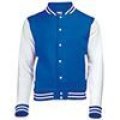 Sweatjacket Baseball AWDis JH43J royal blue-white