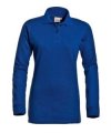 Sweaters, dames polosweater Santino Rick Ladies 200020 kobalt