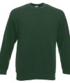 Heren Sweaters Fruit of the Loom set in 62-202-0 bottle green