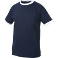 Heren T-shirt Clique Nome 029314 navy-white