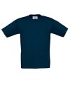 Kinder T-shirts B&C Exact 150 navy