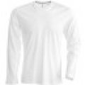 T-shirt Lange Mouw Kariban K359 WHITE