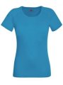 Dames Sportshirt FOTL Lady fit 61-392-0 azure blue