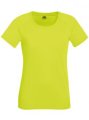 Dames Sportshirt FOTL Lady fit 61-392-0 bright yellow