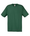 T-shirts Fruit of the Loom Full Cut bottle green