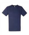 T-shirts V hals Fruit of the Loom deep navy