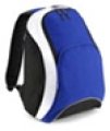 Rugzak Teamwear Backpack Bagbase BG571 bright royal-black-white