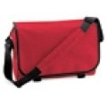 Tassen, Schoudertas Messenger Bag Bagbase BG021 classic red