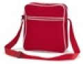 Tassen, Schoudertas Retro Flight Bag BG016 classic rood